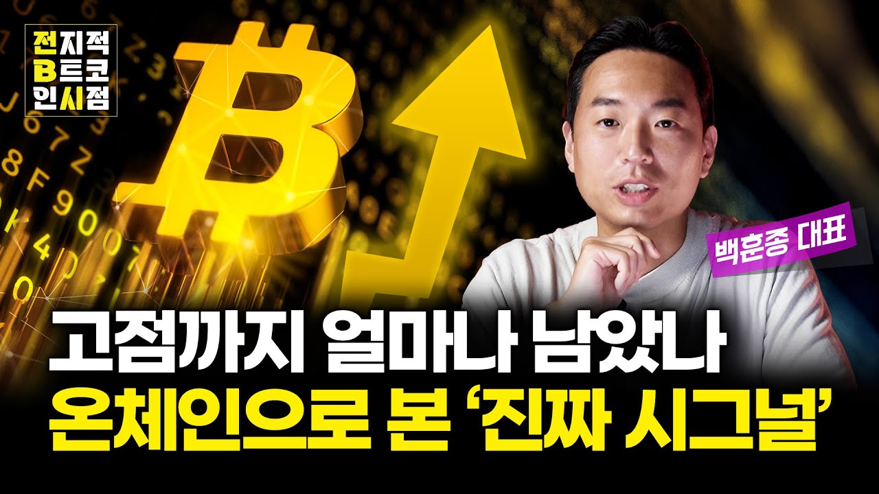 왜 지금 비트코인을 사야 할까? 온체인 지표가 증명하는 근거 (온체인 데이터 분석)