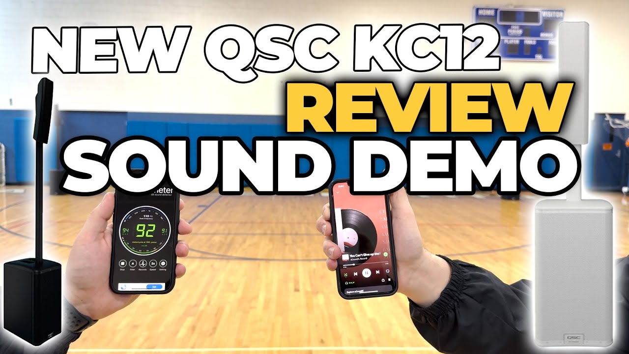 QSC KC12 Overview, Review, & Sound Demo (Holy SH*!)