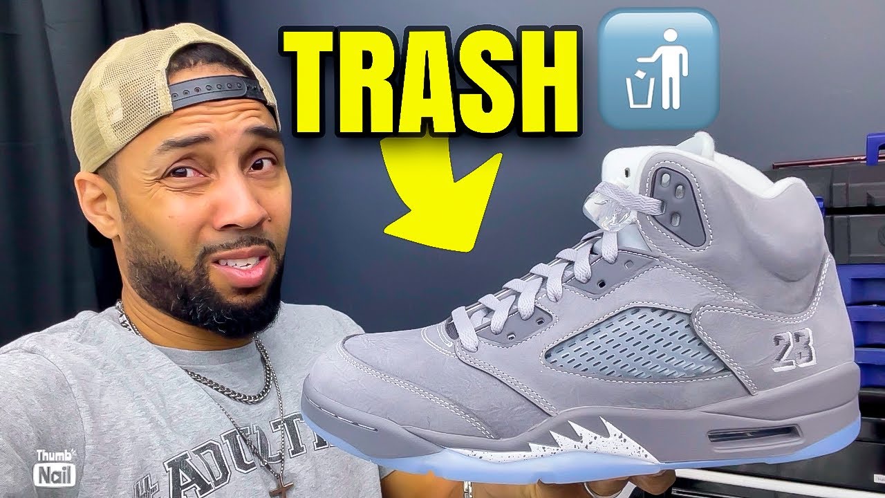 Wolf Grey Air Jordan 5’s Are NOT Worth the HYPE