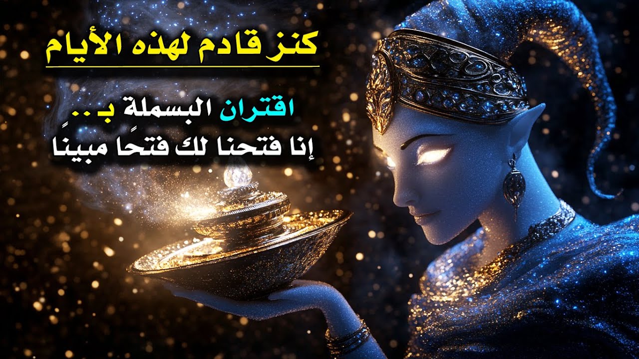 فتح عظيم جعلك ترى هذا الفيديو 🌞ثقة في الله (سر اقتران البسملة مع آية إنا فتحنا لك فتحًا مبينا)⭐