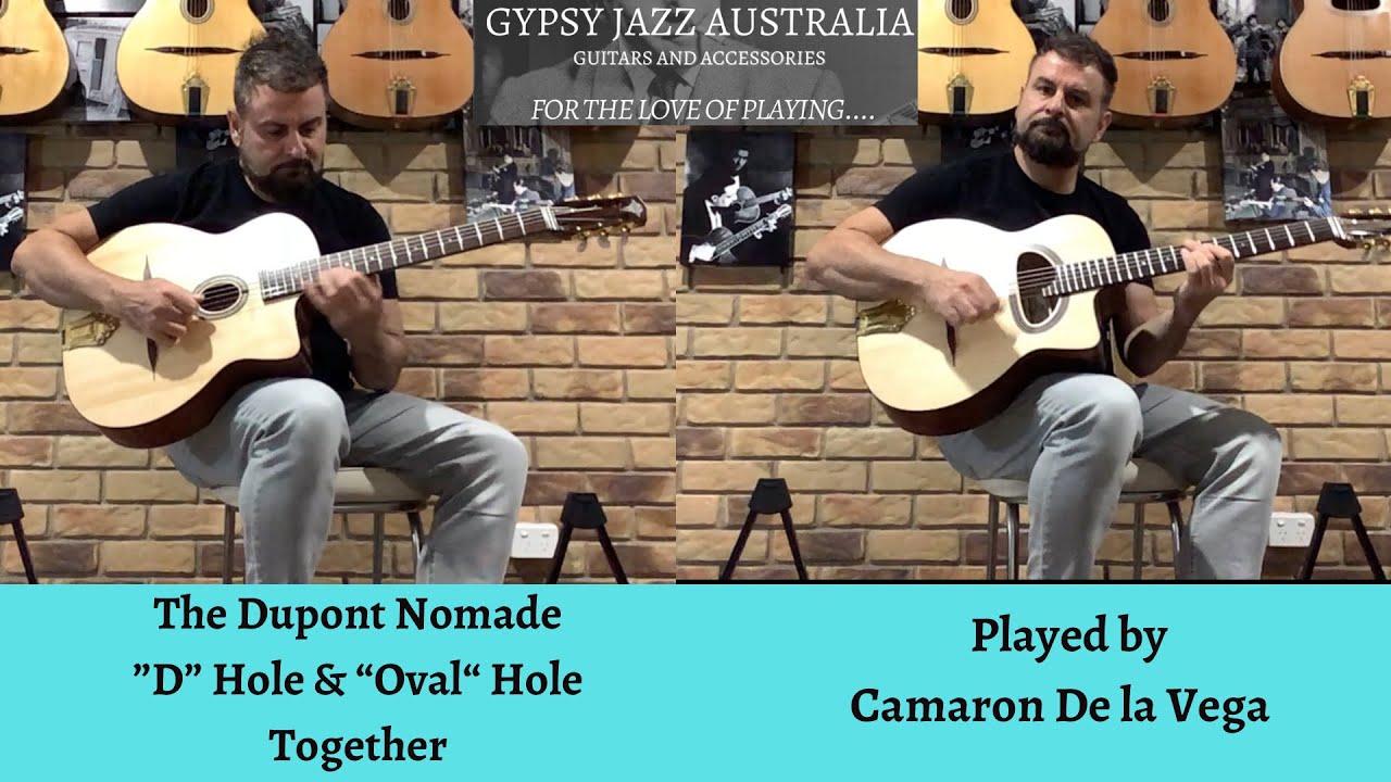 D hole Vs Oval hole on identical guitars!