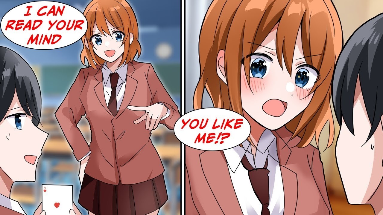[Manga Dub] The girl that can read people's minds blushes in front of me... [RomCom]