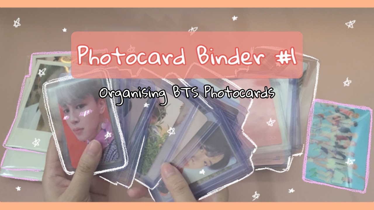 [🧳Collection] Building My Binder #1 - Organizing my BTS Photocards