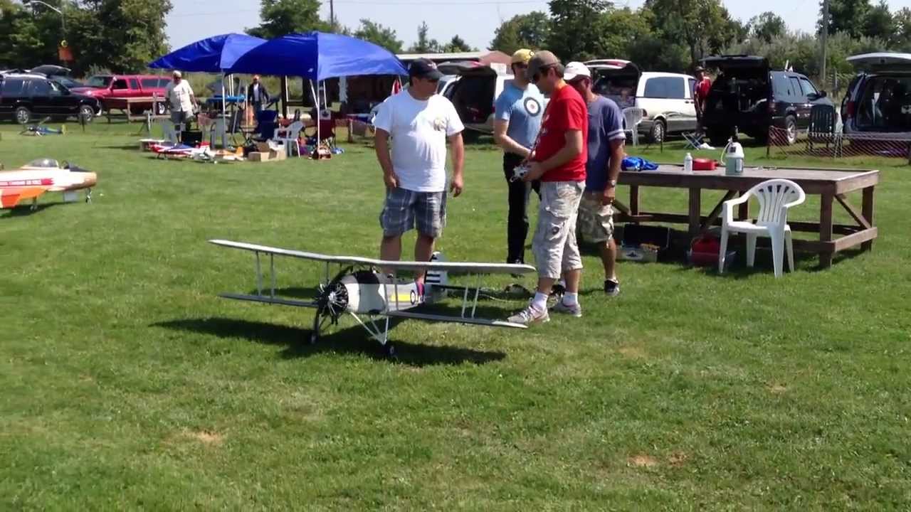 RC Swordfish 7 cylinder O.S. engine at RCFCT