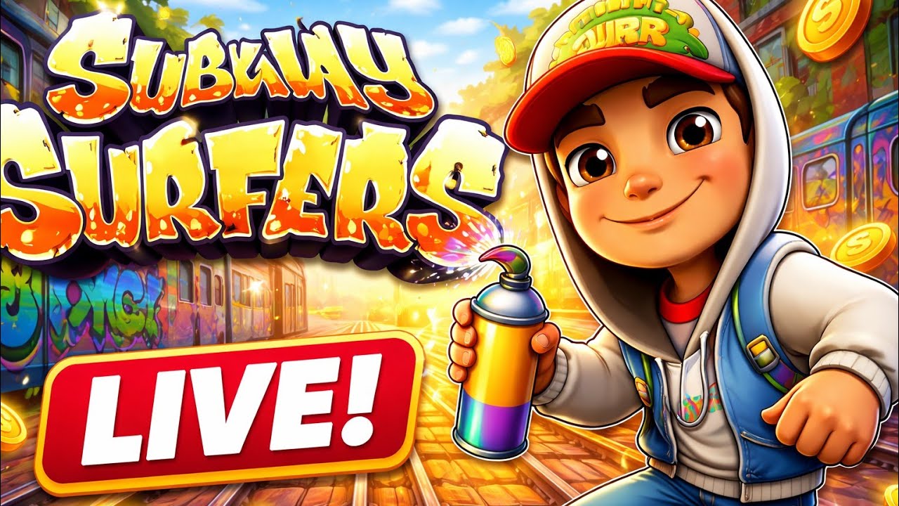 Subway Surfers Live Run 🏃‍♂️🚆🔥