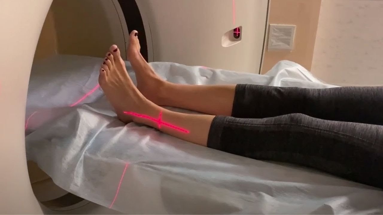 Укладка для КТ стопы