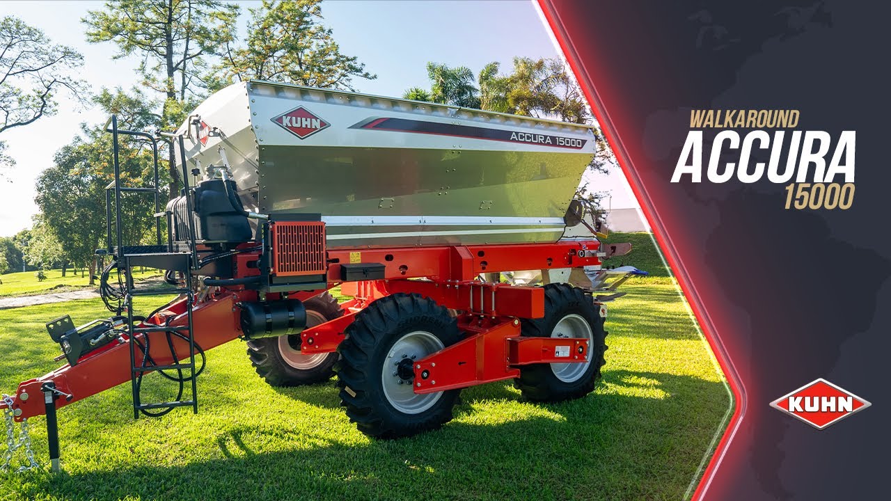 Walkaround | Distribuidor de Fertilizantes Arrasto | KUHN ACCURA 15000
