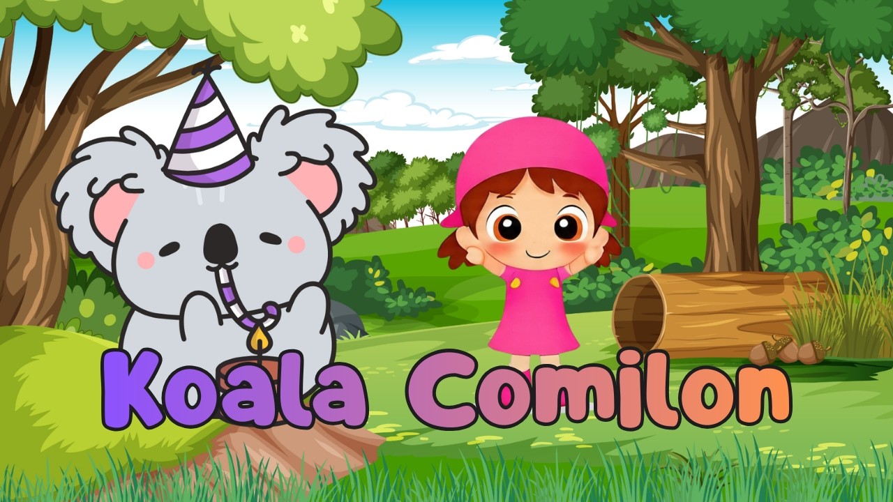 🐨🍕 EL KOALA COMILÓN 🍗🍦 | Cancion Infantil y divertida para Bebés y Niños Pequeños