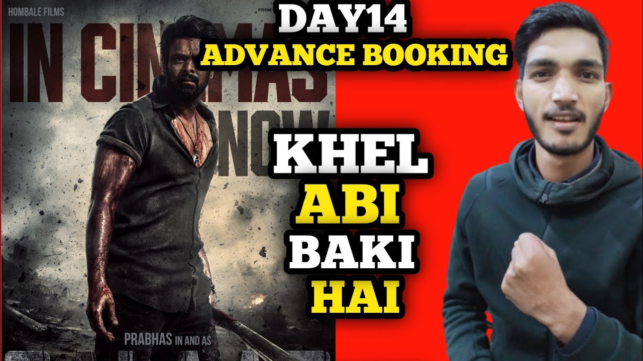 Salaar Day 14 Final Advance Booking | Salaar Day 14 Advance Booking Scanilk #salaarcollection