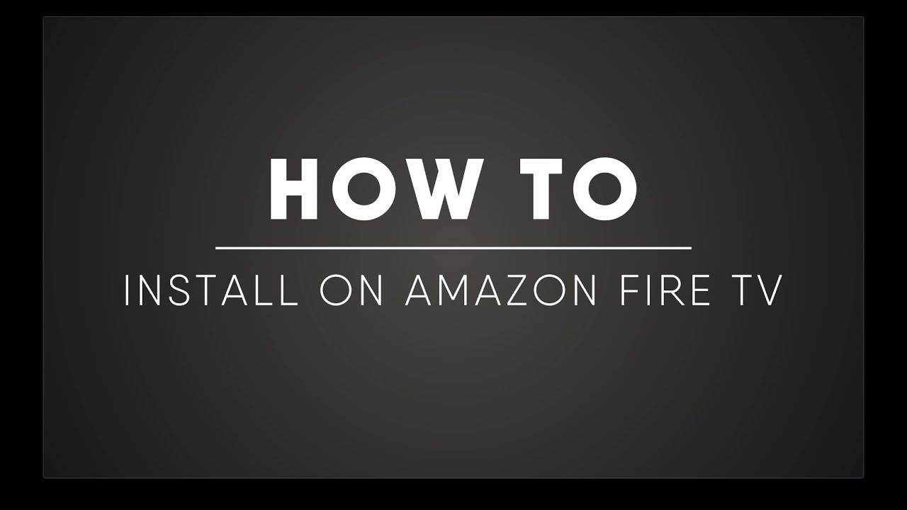 How To: Install fuboTV on Amazon Fire TV