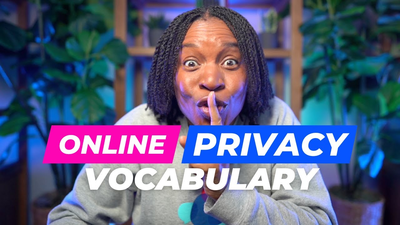 TOPICAL ENGLISH VOCABULARY | ENGLISH WORDS ABOUT ONLINE PRIVACY