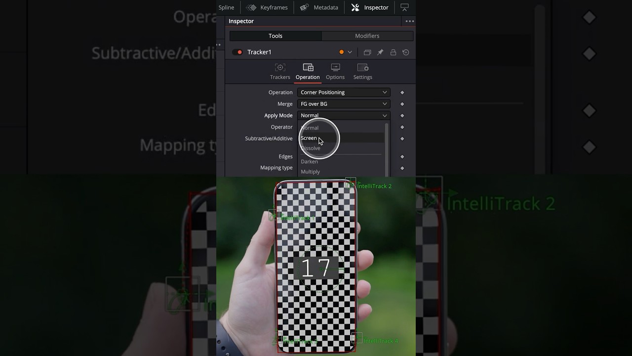 Replace a Screen with DaVinci Resolve #davinciresolve #vfx #davinciresolvetutorial