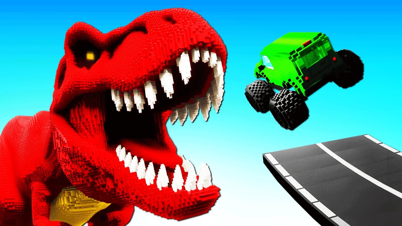 T-REX vs SUPERCARS