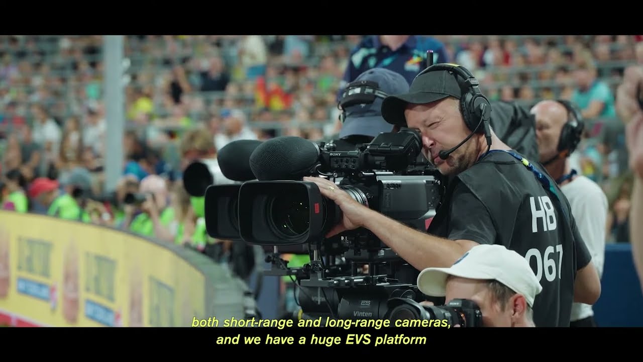 EMG uses EVS' MediaHub to share hi-res coverage of a major athletics event via the cloud