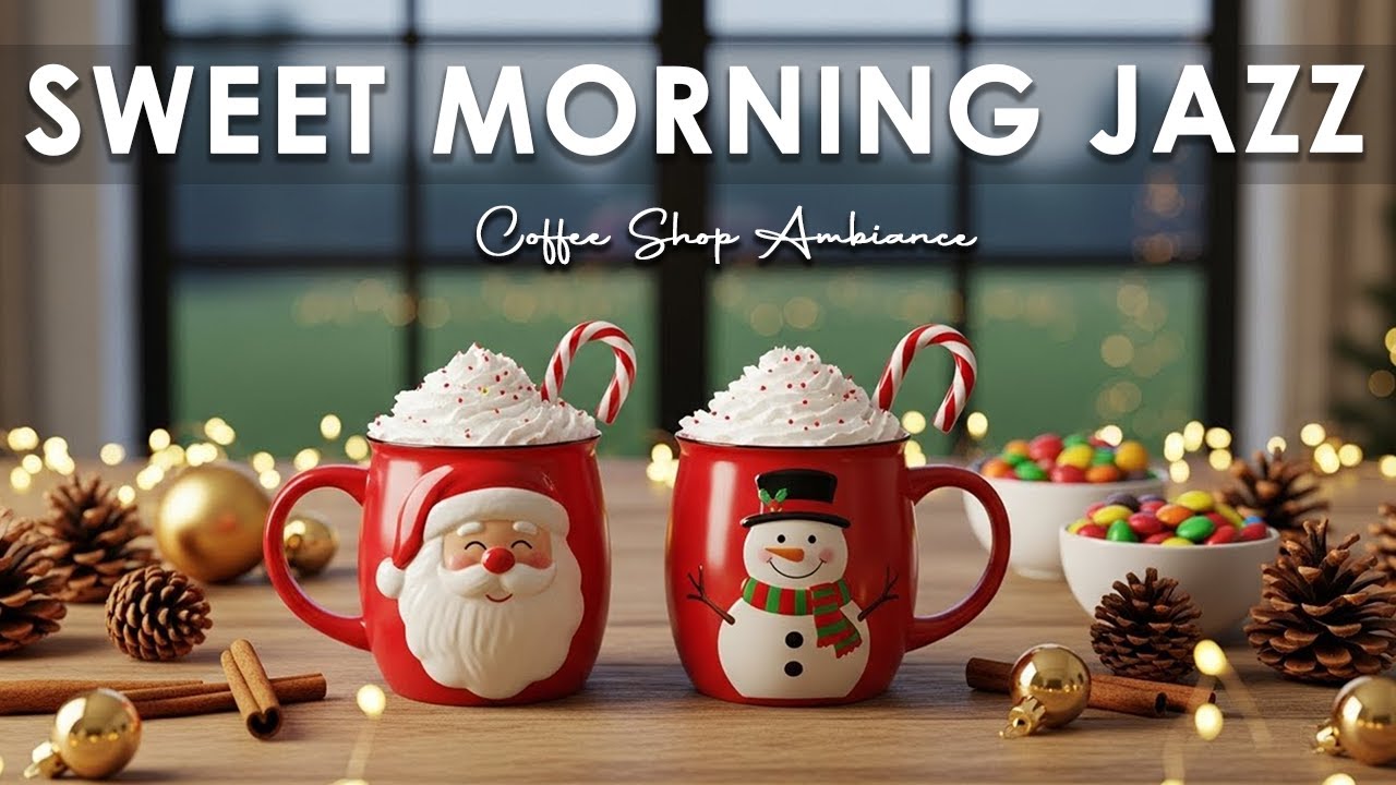 Sweet Morning Jazz 🎧 Coffee Shop Ambiance - Smooth Bossa Nova Instrumental for Positive Vibes