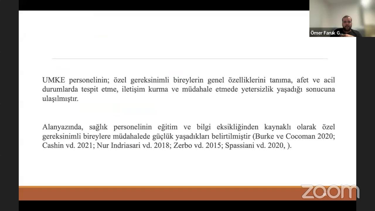 ÖZEL EĞİTİM AKADEMİSİ/AFET VE ACİL DURUM PROGRAMI