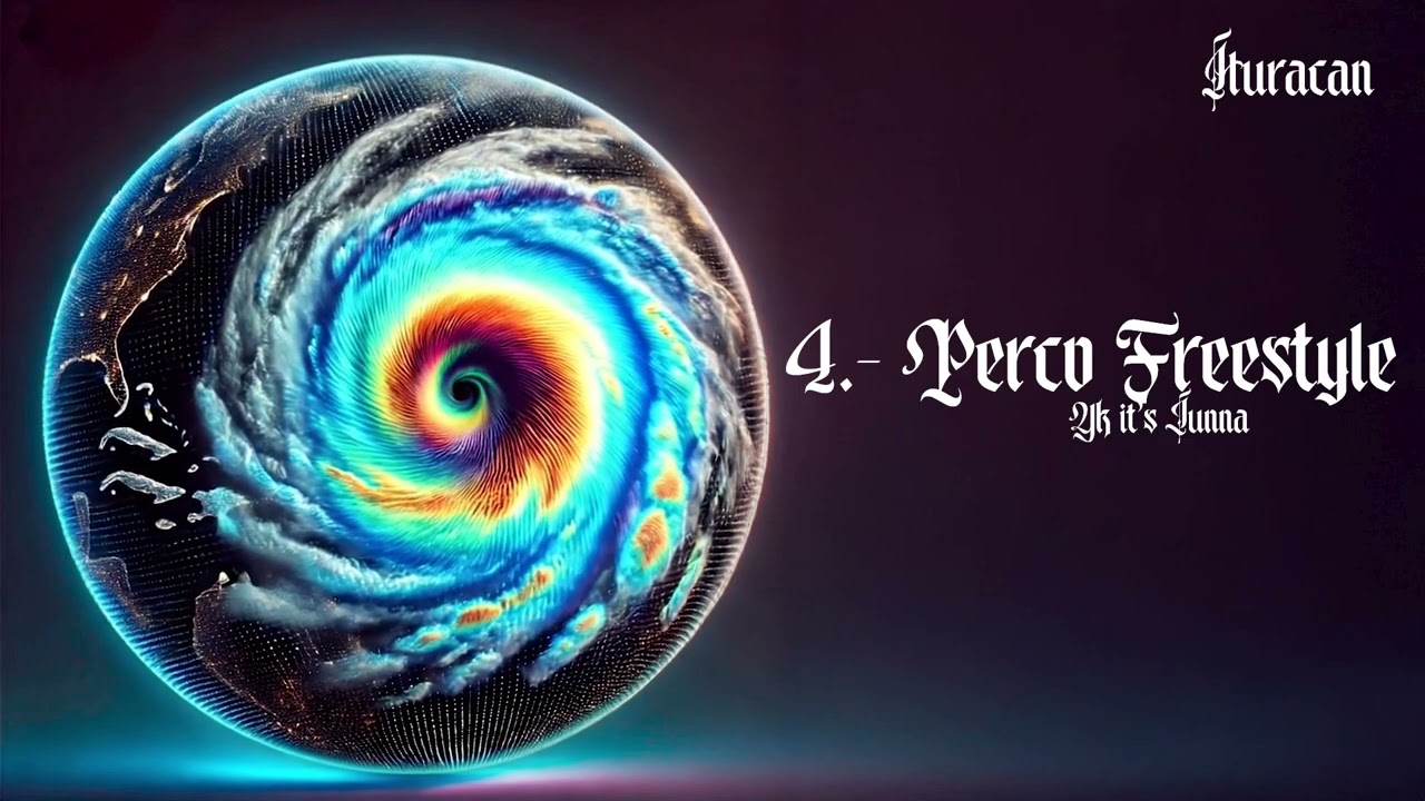 Perco Freestyle - Yk It’s Junaa (Official Visualizer) | #HURACANMODE 🌀