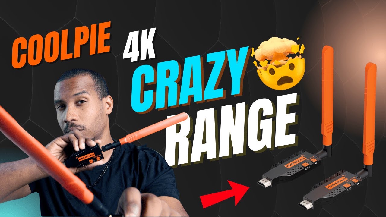 This 4k Wireless HDMI Kit Makes it Too Easy! - Coolpie 4K HDMI 2 Receivers with Transmitter