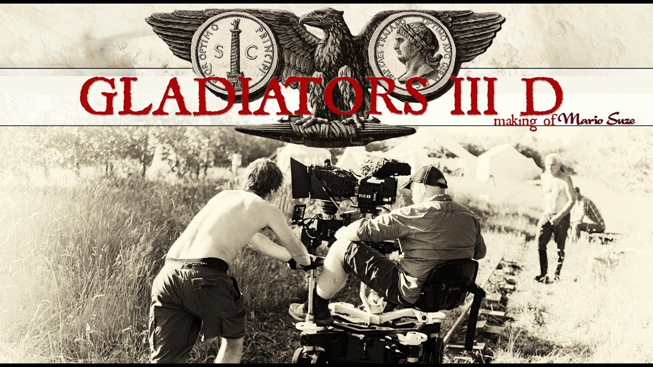 Gladiators 3D - stereoscopic movie (making of by stereographer Mario Suze) vol.8