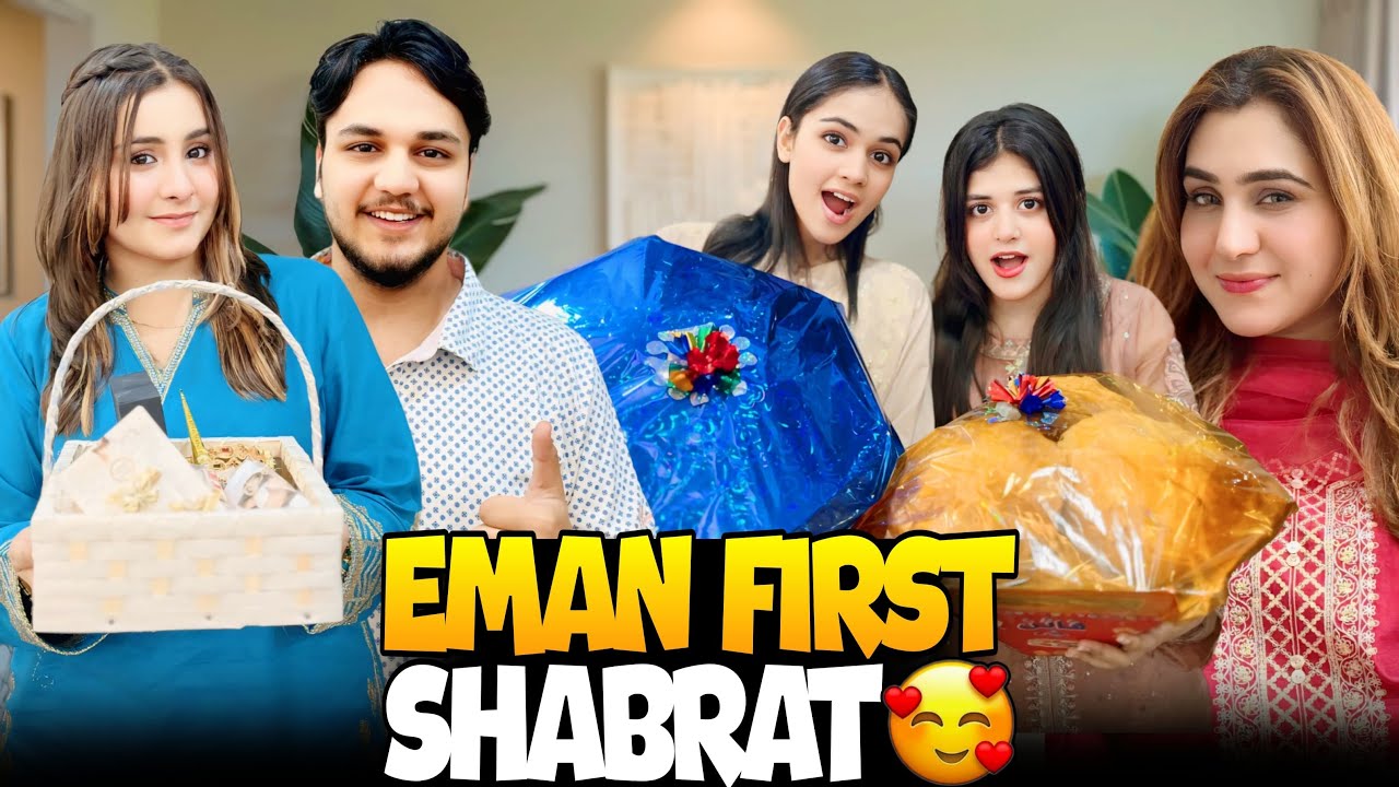 EMAAN KI PEHLI SHABRAT MERI TARAF SE // SHABRAT MUBARAK HO SUB KO // ROZA BHI RAKHA