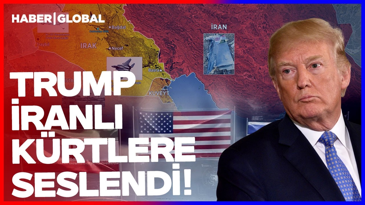 Trump İranlı K&uuml;rtlere Seslendi! İ&ccedil; Savaş Planı Yeniden Sahnede Mi?