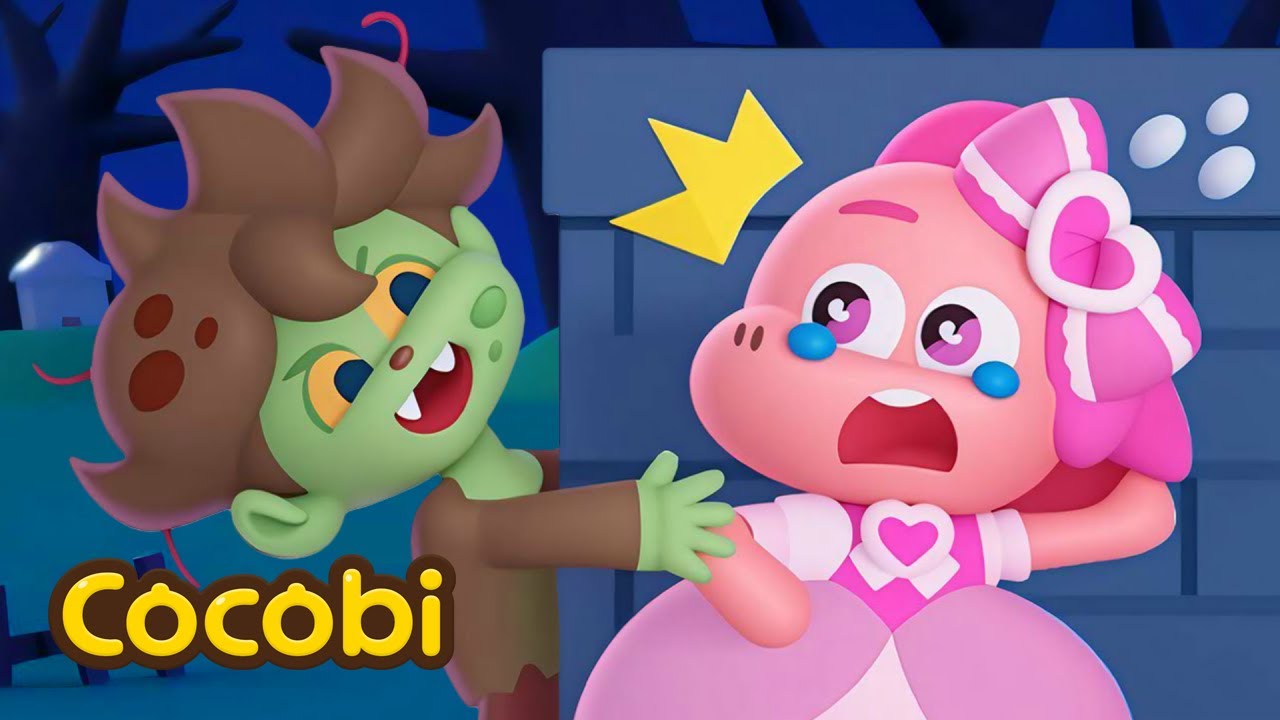 Princesa Rosada vs. Zombi Verde💗🧟‍♂️ | Canciones Infantiles | Kids Songs | Cocobi