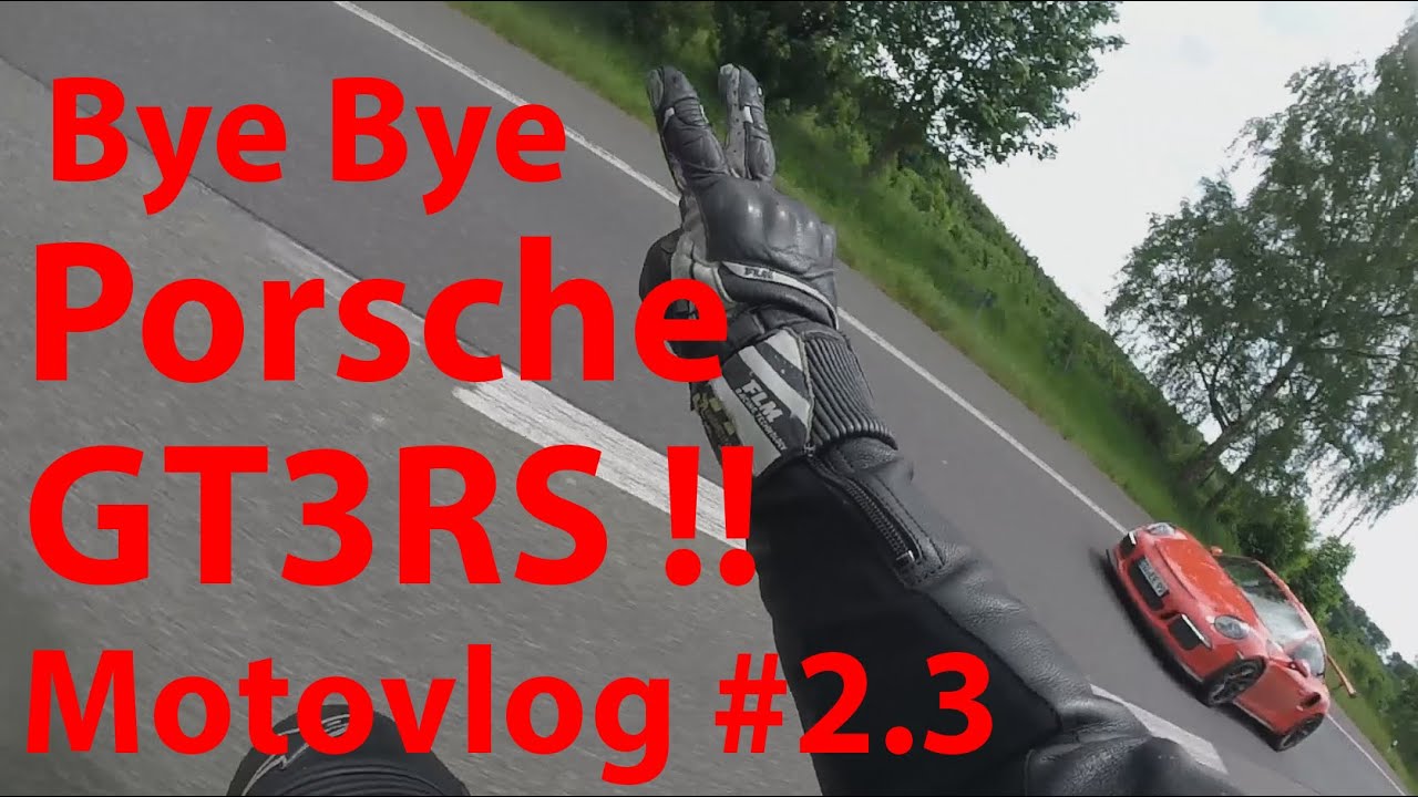 ZX10R VS. Porsche GT3RS AUTOBAHN! | Motovlog #2.3 | GoPro