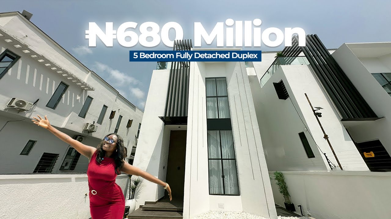 Would You Pay ₦680M for This 5-Bedroom Mansion in Lekki? 🤯