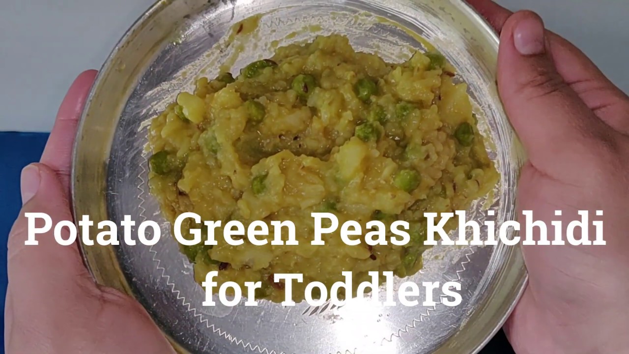 Potato and Peas Khichdi for toddlers | Healthy food for 9+ Months baby | Baby food