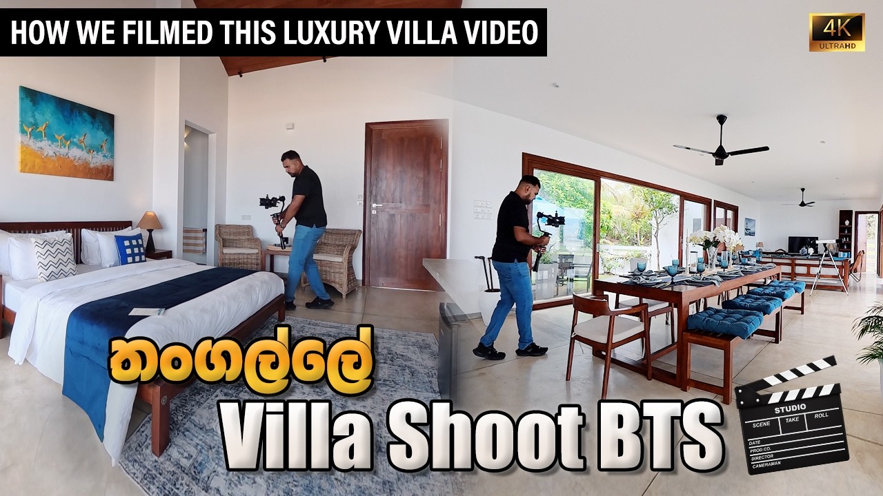 Behind The Scenes of Cinematic Villa Shoot | Reels of Maal | How to Shoot Promotional Video
