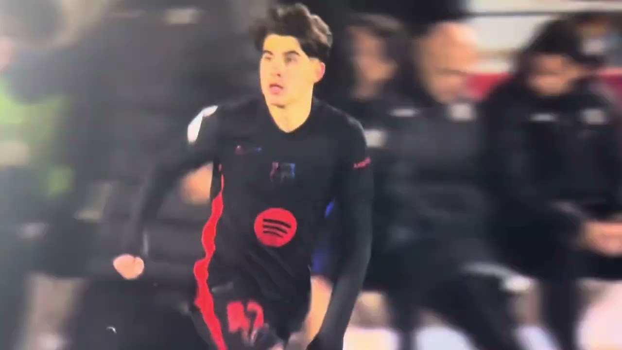 Toni Fernandez 16 years old debut for FC Barcelona 2025