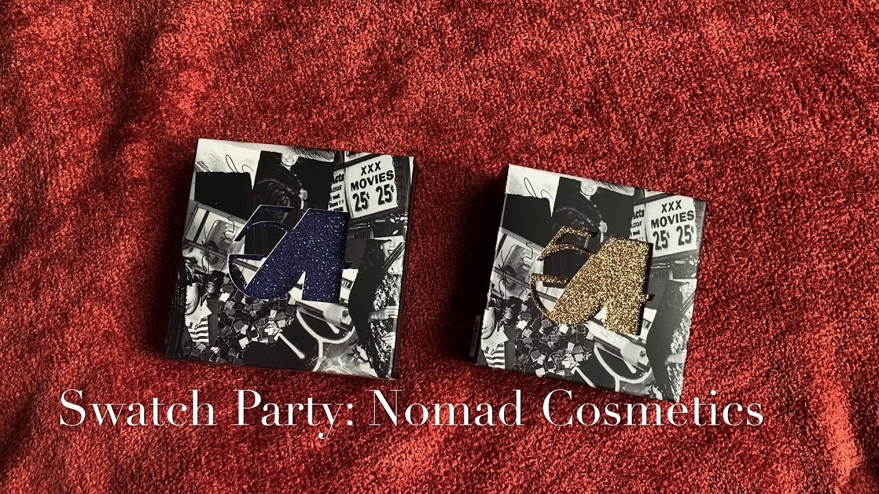 Swatch Party: Nomad Cosmetics Studio 54 Discoshadows and Discolighter