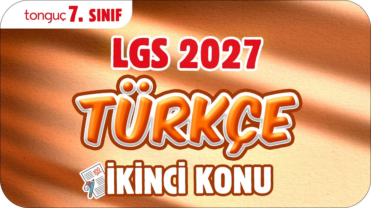 LGS 2027 Başlangıç Kampı -Türkçe🔸Sözcükte Anlam