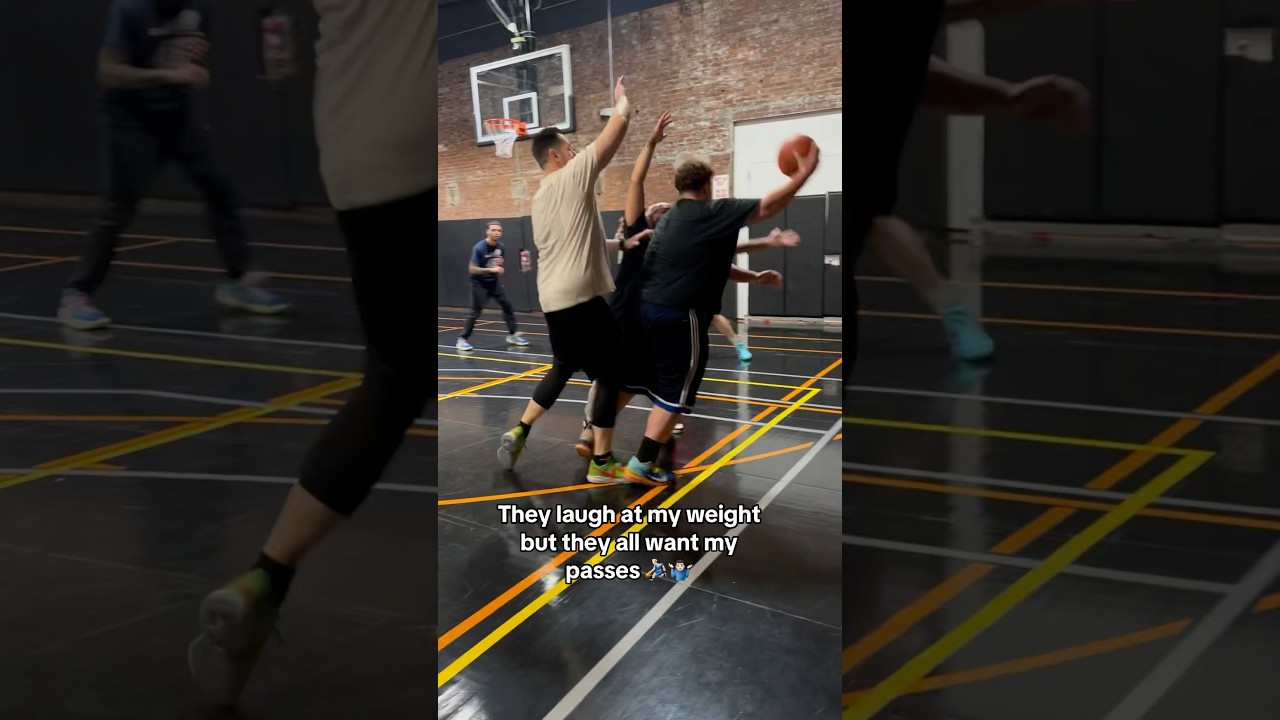 I pass everything but my food 🫡💯 #basketball #passing #judge #weight #jokes