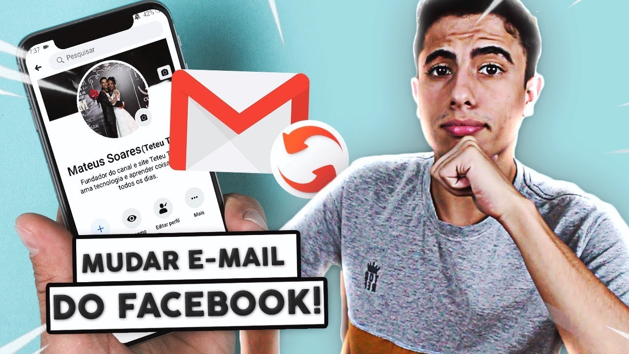 Como Mudar Email do Facebook pelo Celular! (PASSO A PASSO COMPLETO)