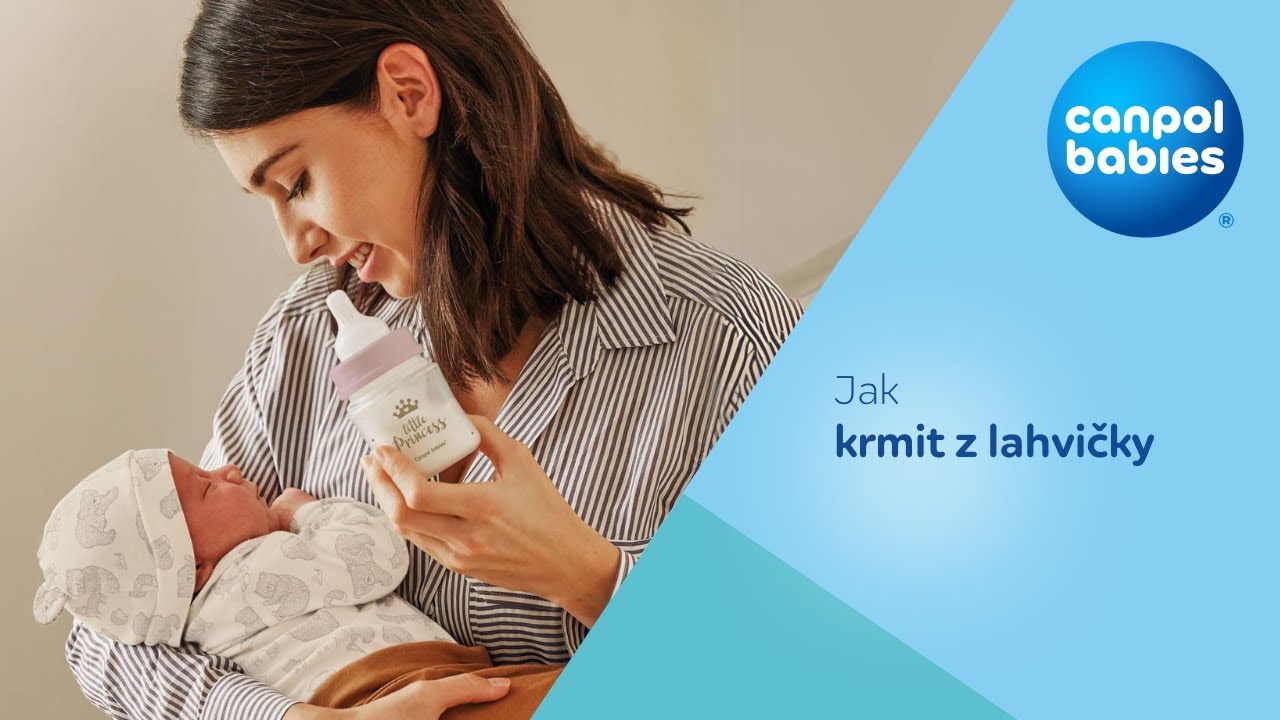 KRMENÍ Z LAHVIČKY - správné polohy během krmení  ✅