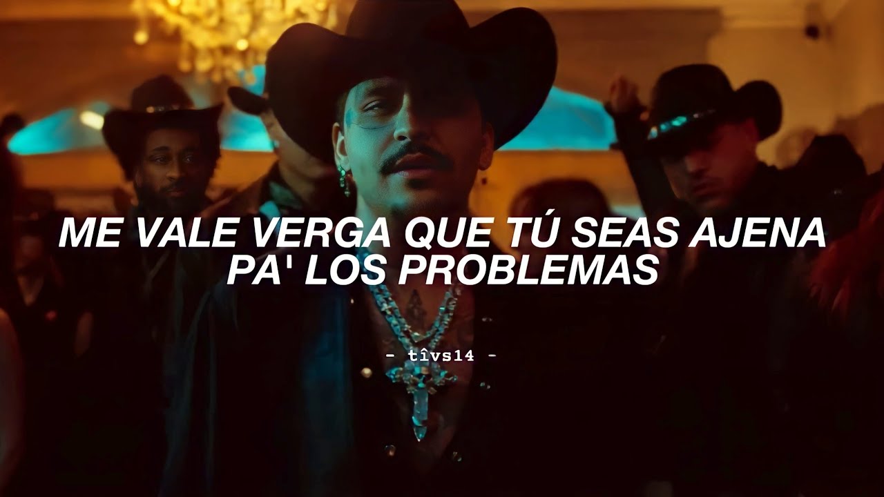 Christian Nodal & Peso Pluma - La Intenci&oacute;n (Video Oficial + Letra/Lyrics)