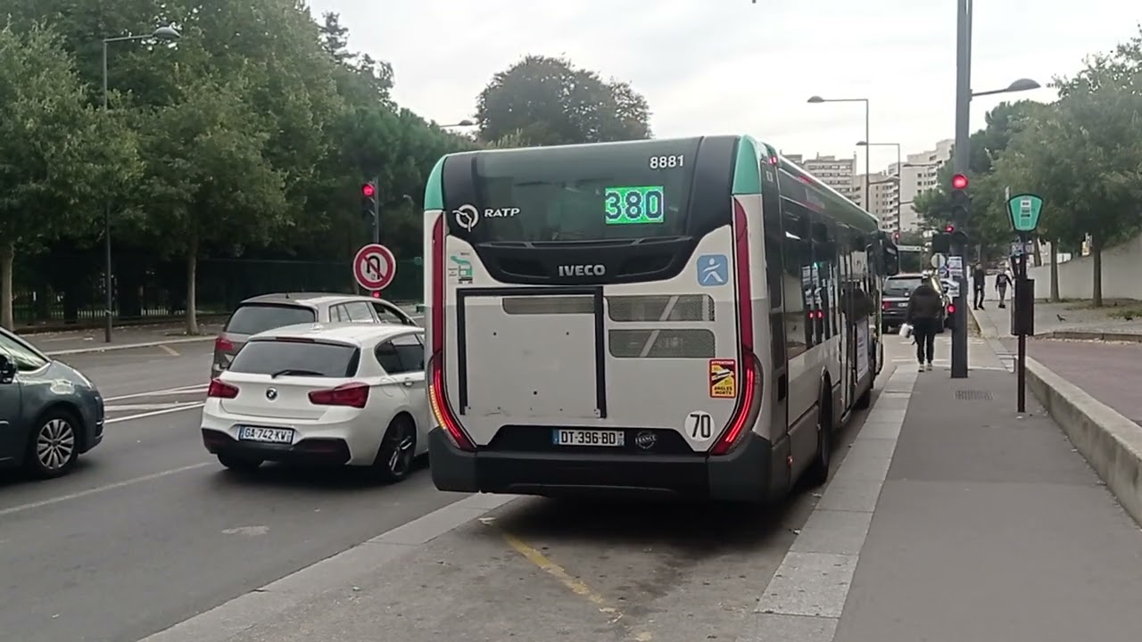 RATP - Passage de plusieurs bus à Villejuif Louis Aragon