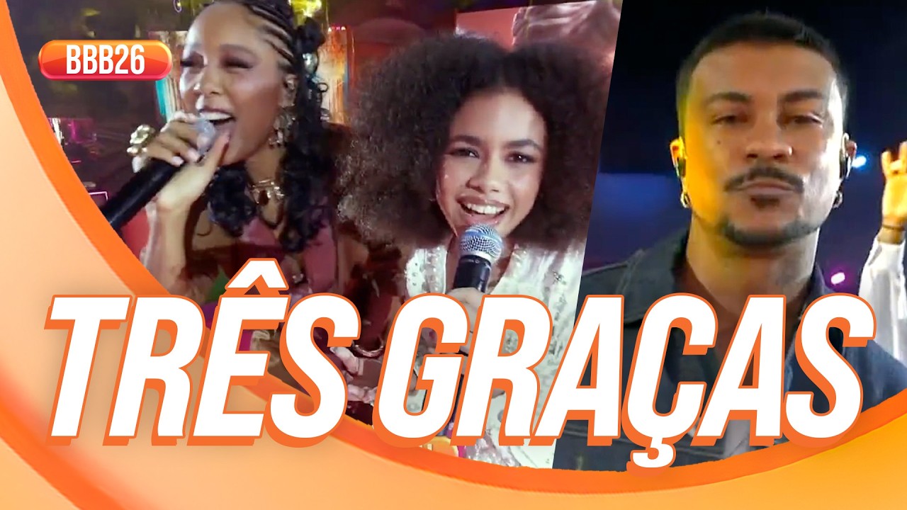 SHOW DE TR&Ecirc;S GRA&Ccedil;AS, TOUR PELA CASA, BEIJO, DR: a Festa de s&aacute;bado no BBB! | BBB 26