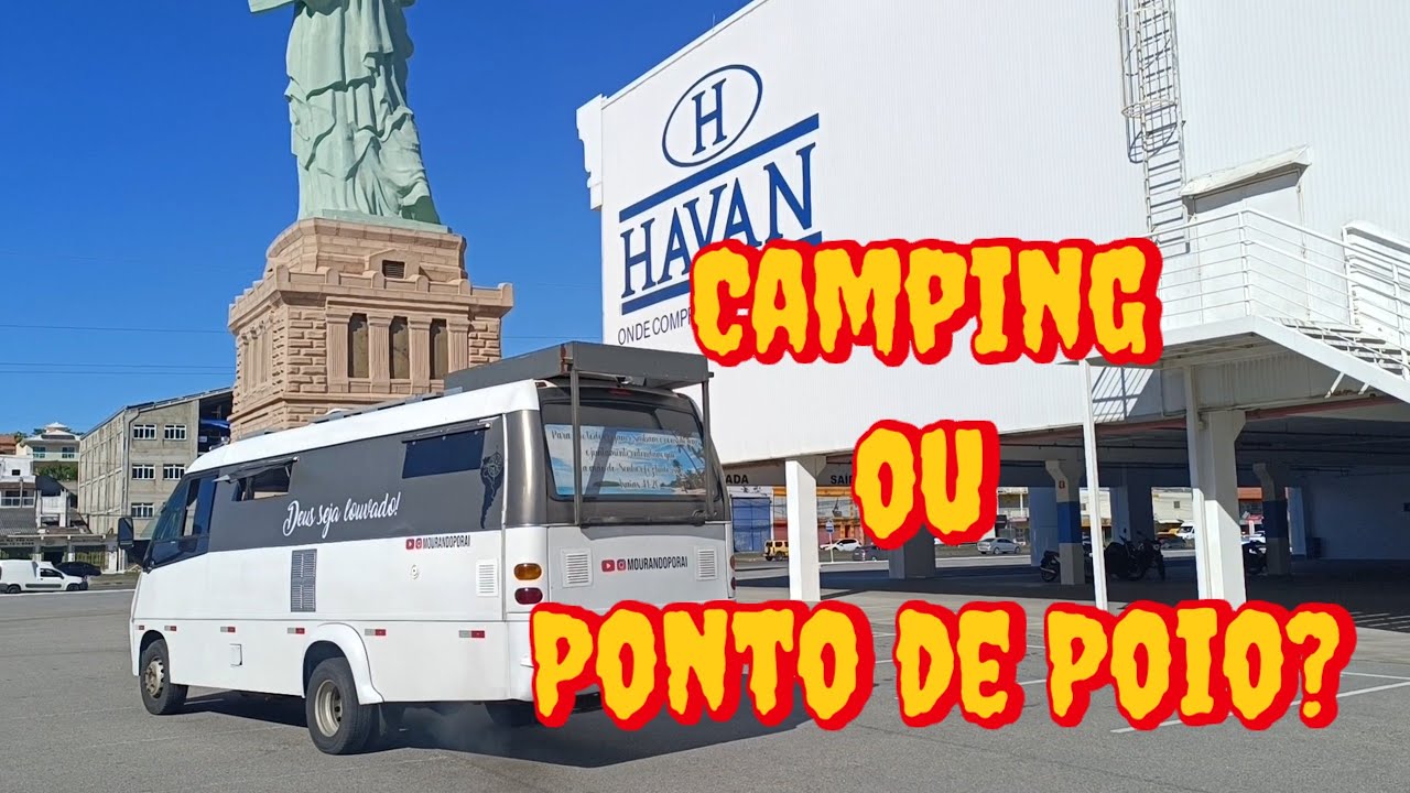 ROTINA DE MOTORHOME (lugar para dormir).