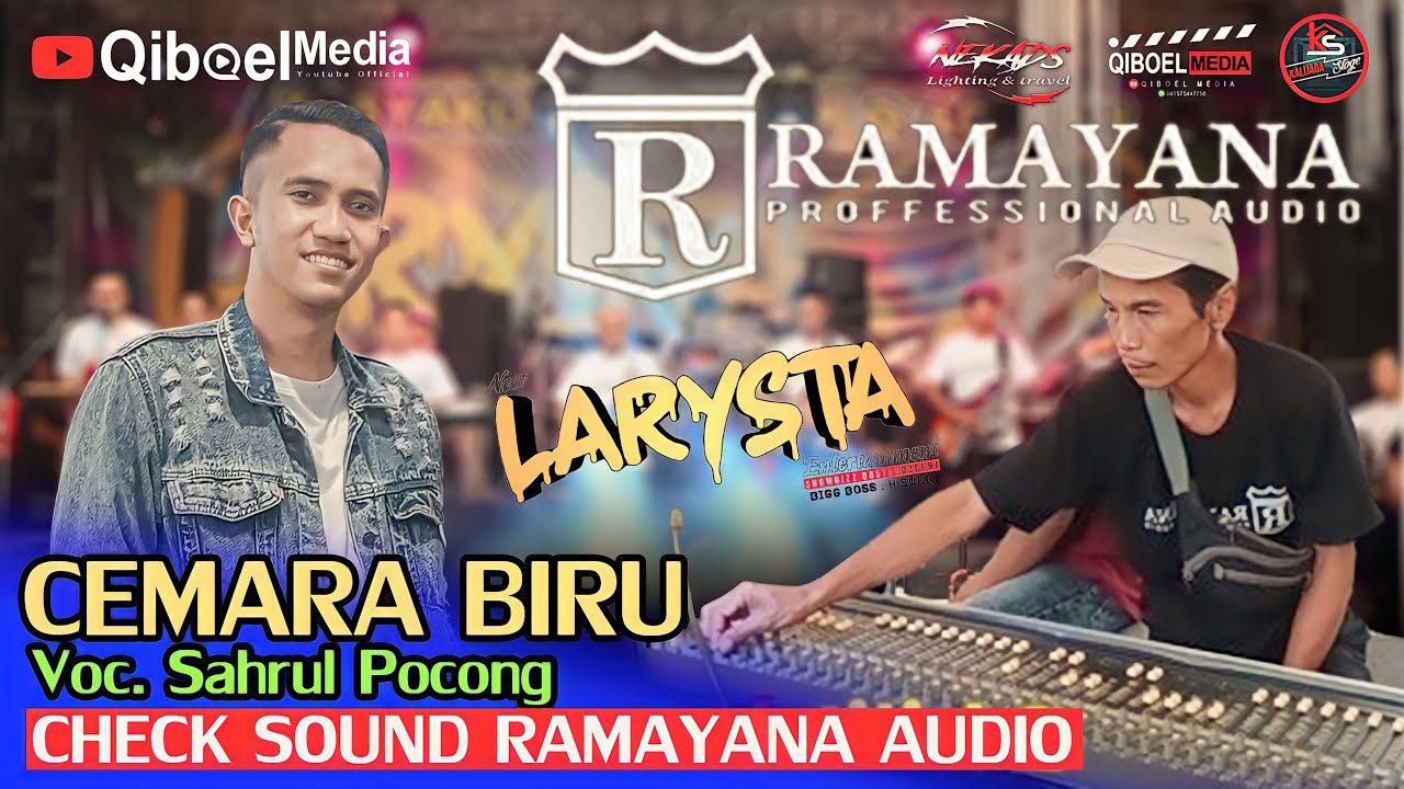CEMARA BIRU - CAK NDU - CHECK SOUND RAMAYANA AUDIO - NEW LARYSTA LIVE SIDOARJO