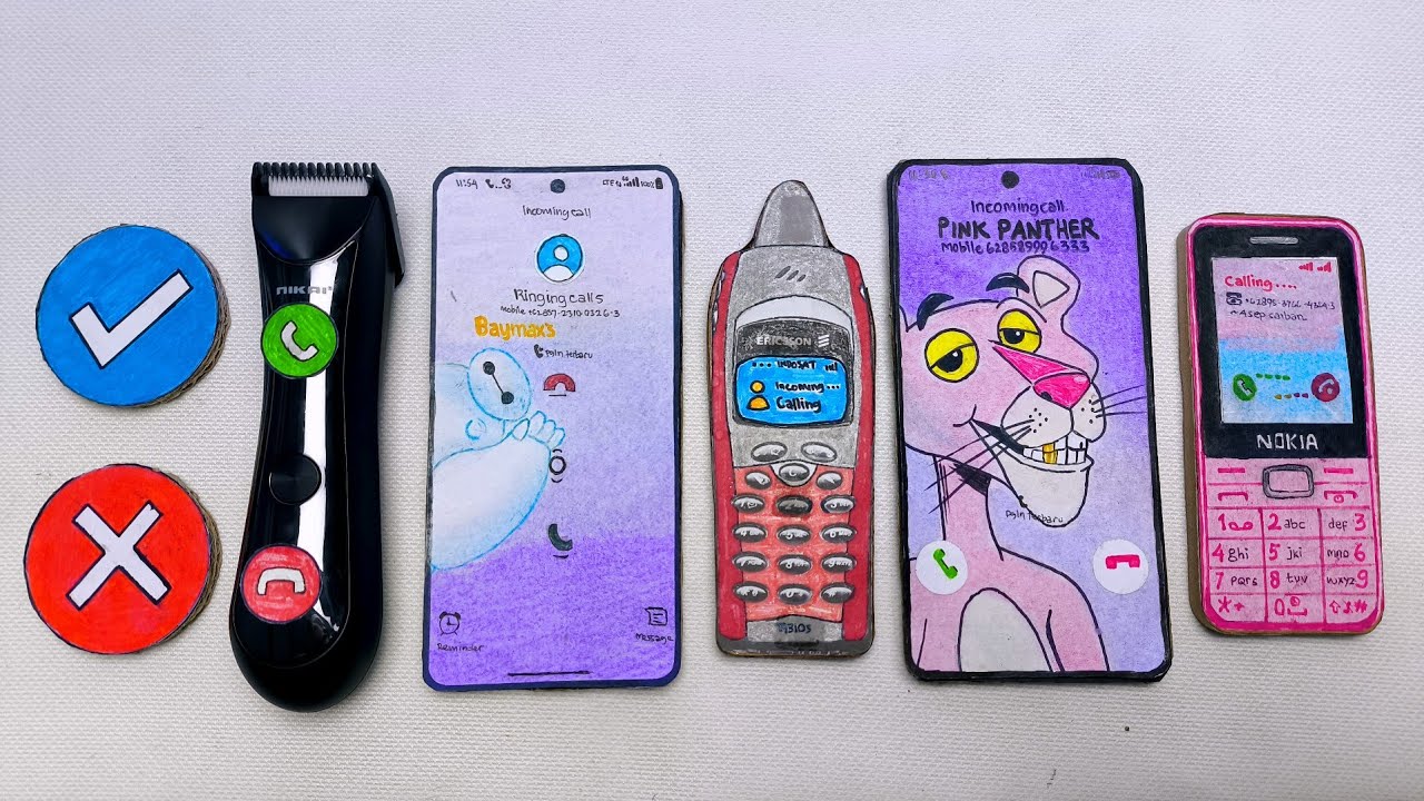 Add Button vs Hair Clipper vs Xiaomi 17 pm vs Ericsson vs Galaxy S24 Panther vs Nokia incoming call