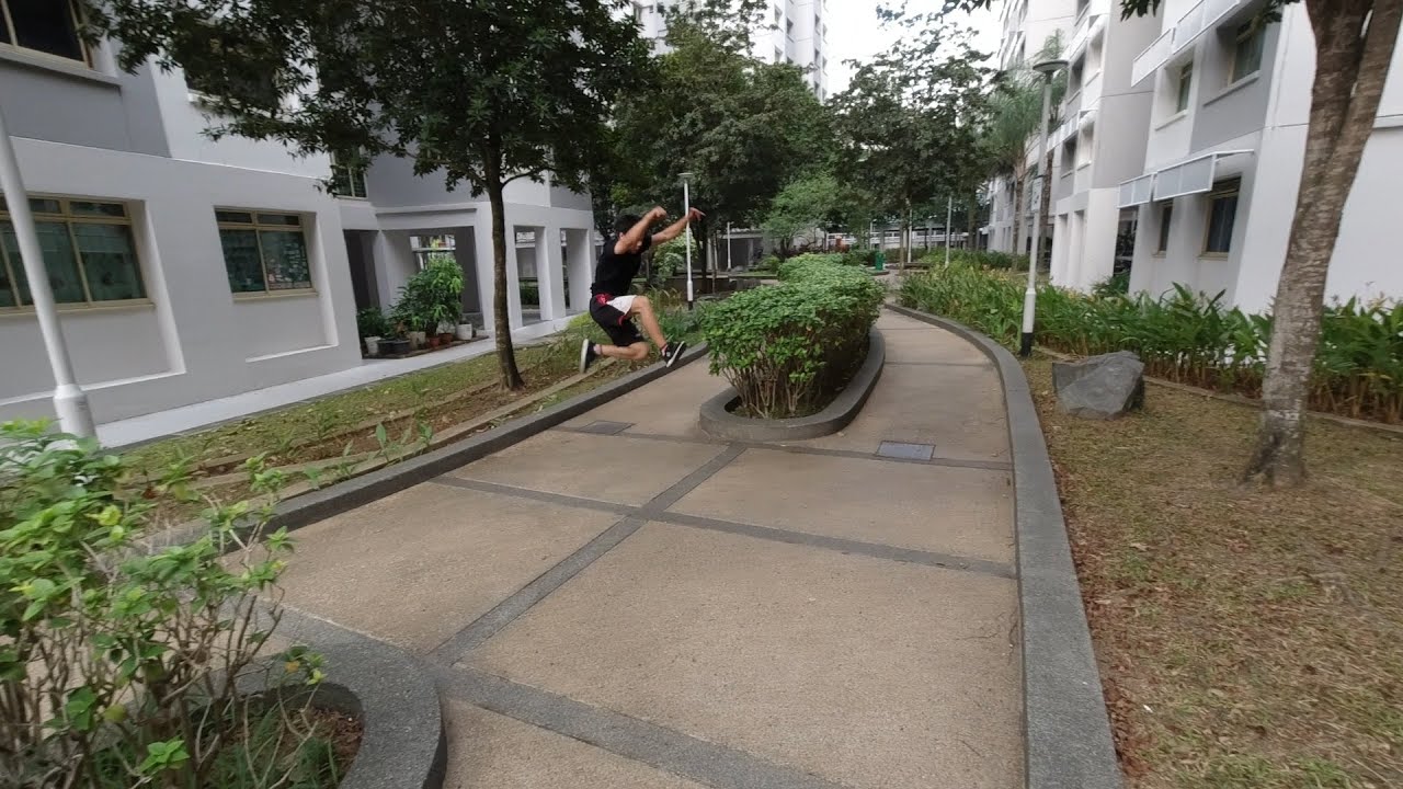 30 Parkour Stick challenge around Meridian!