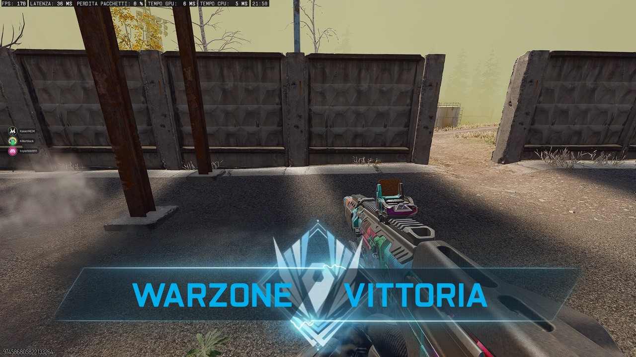 Vinciamo anche se KillerBlack ha deciso di non sparare 🤣