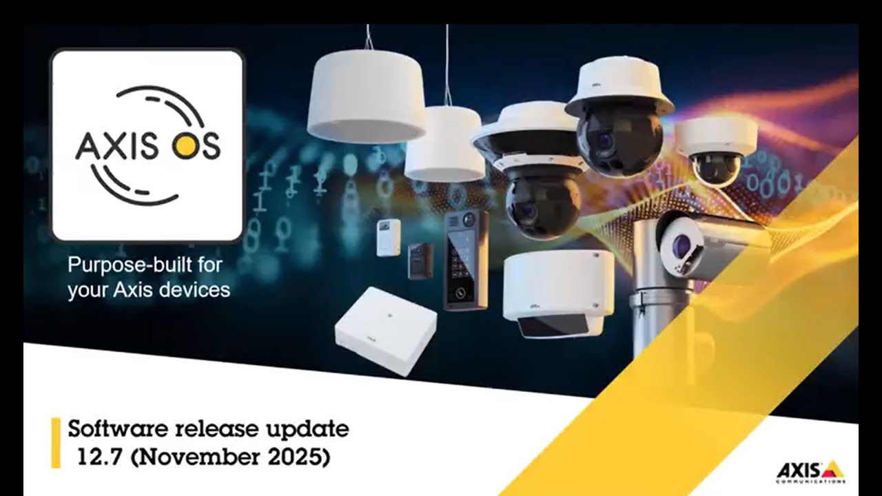 AXIS OS 12.7 release update