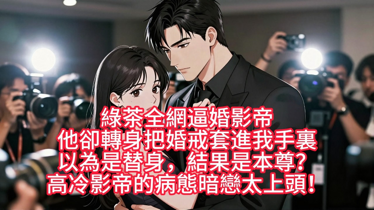 「完結」全網直播的頒獎禮後臺，新晉小花步步緊逼企圖坐實戀情。高冷影帝陸沈卻越過所有長槍短炮，將躲在角落裏的我一把拉入懷中，嗓音低啞：陸太太這個位置，除了你，誰坐我都嫌臟 #救贖 #偏執狂 #娛樂圈