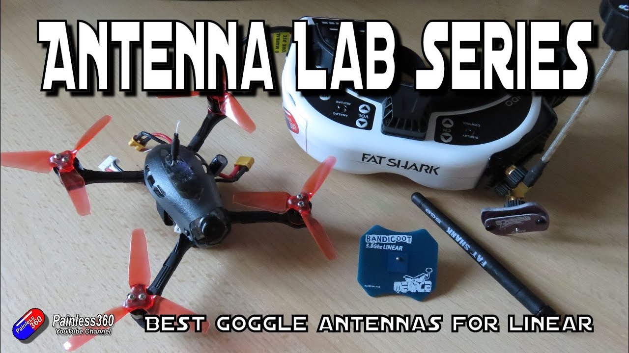 FPV Antenna Lab: Best goggle antennas when using Tiny Whoops?