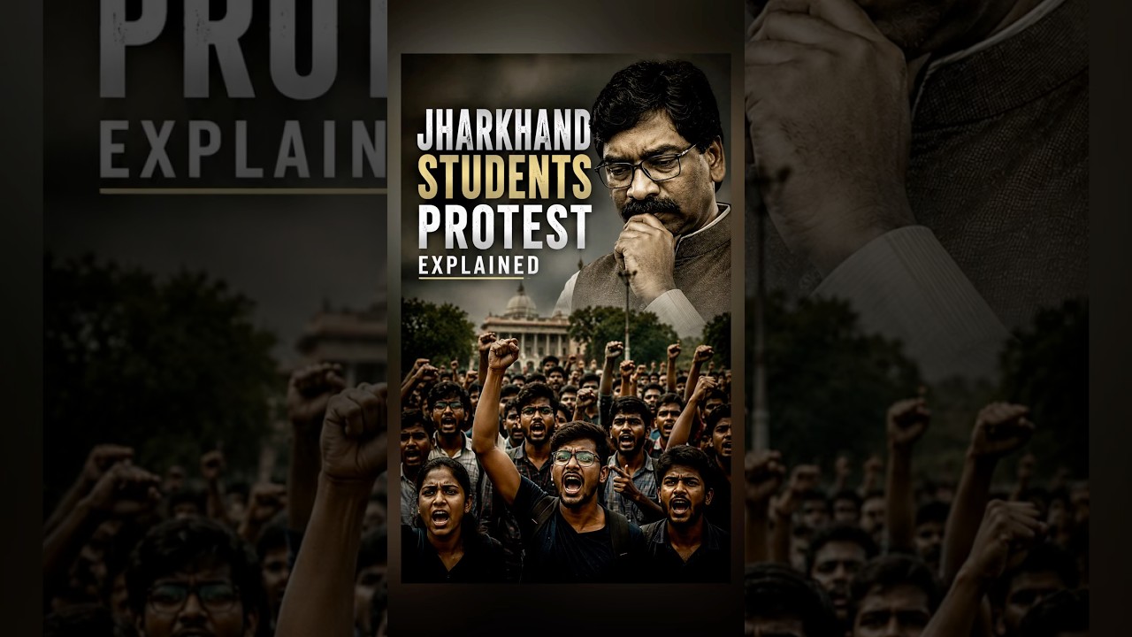 Jharkhand JPSC Protest 😳 Hemant Soren Ke State Mein Students Sadak Par Kyu