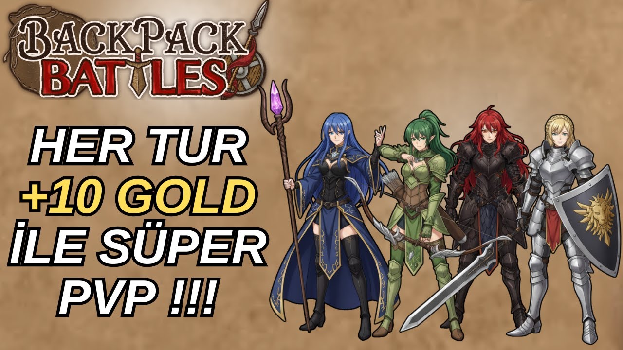 HERKES BAG OF GİVİNG AMA  HER TUR +10 GOLD!!! | #backpackbattles