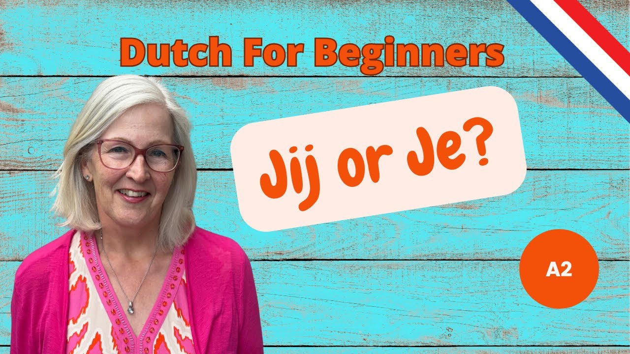 Subject Pronouns in Dutch - The difference between stressed and unstressed forms